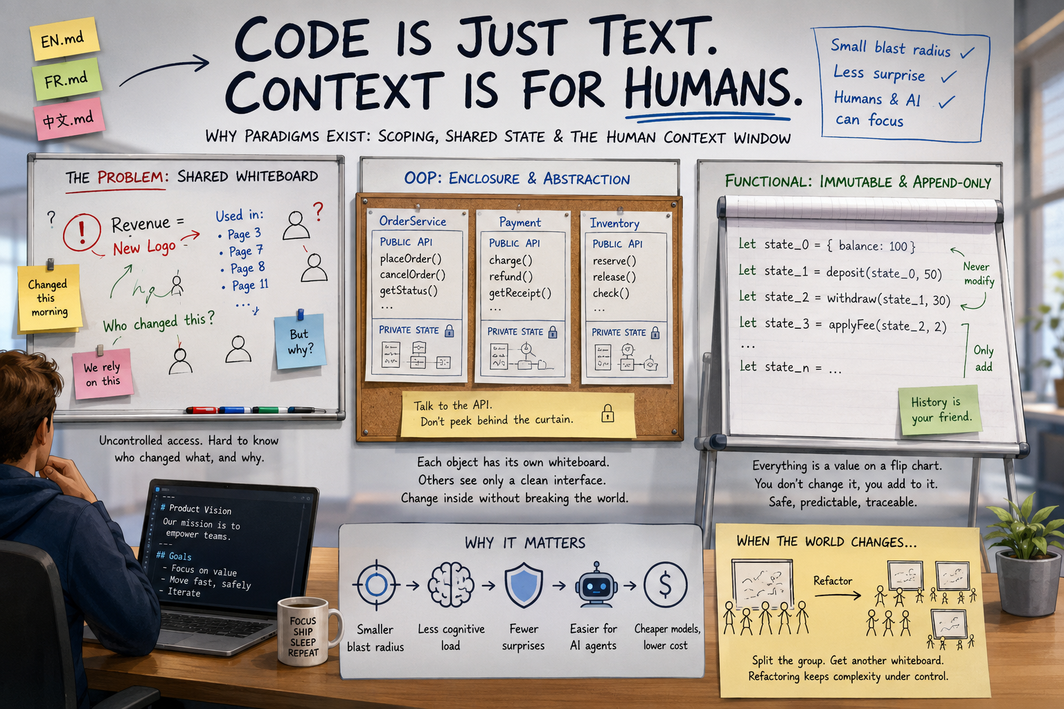 Why do code paradigms exist?
